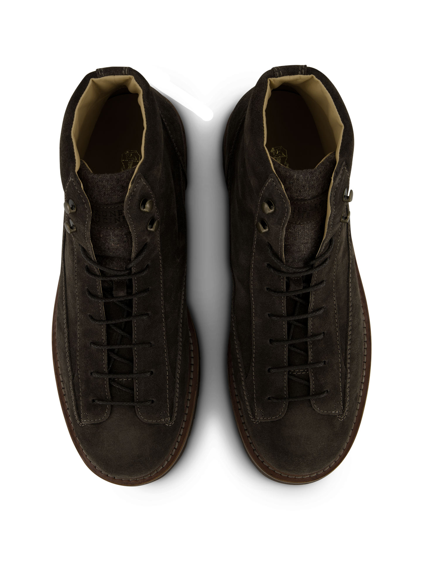 Outdoor boots van suéde | Bruin