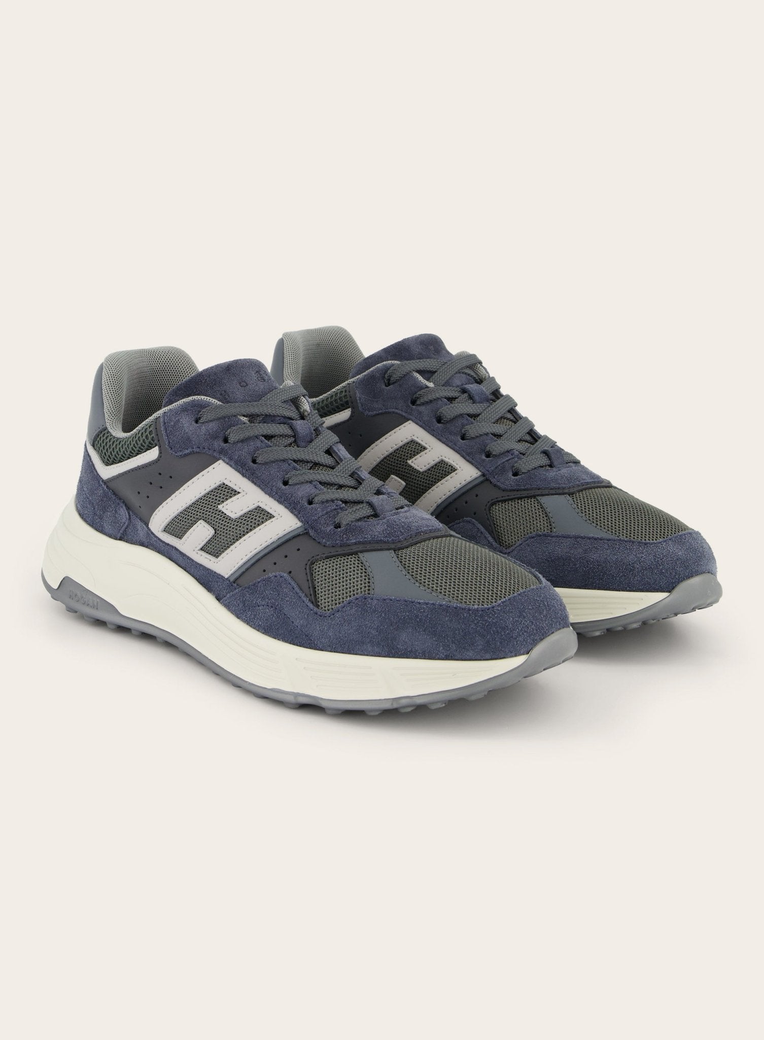 Hyperlight sneakers van suède | BLUE NAVY