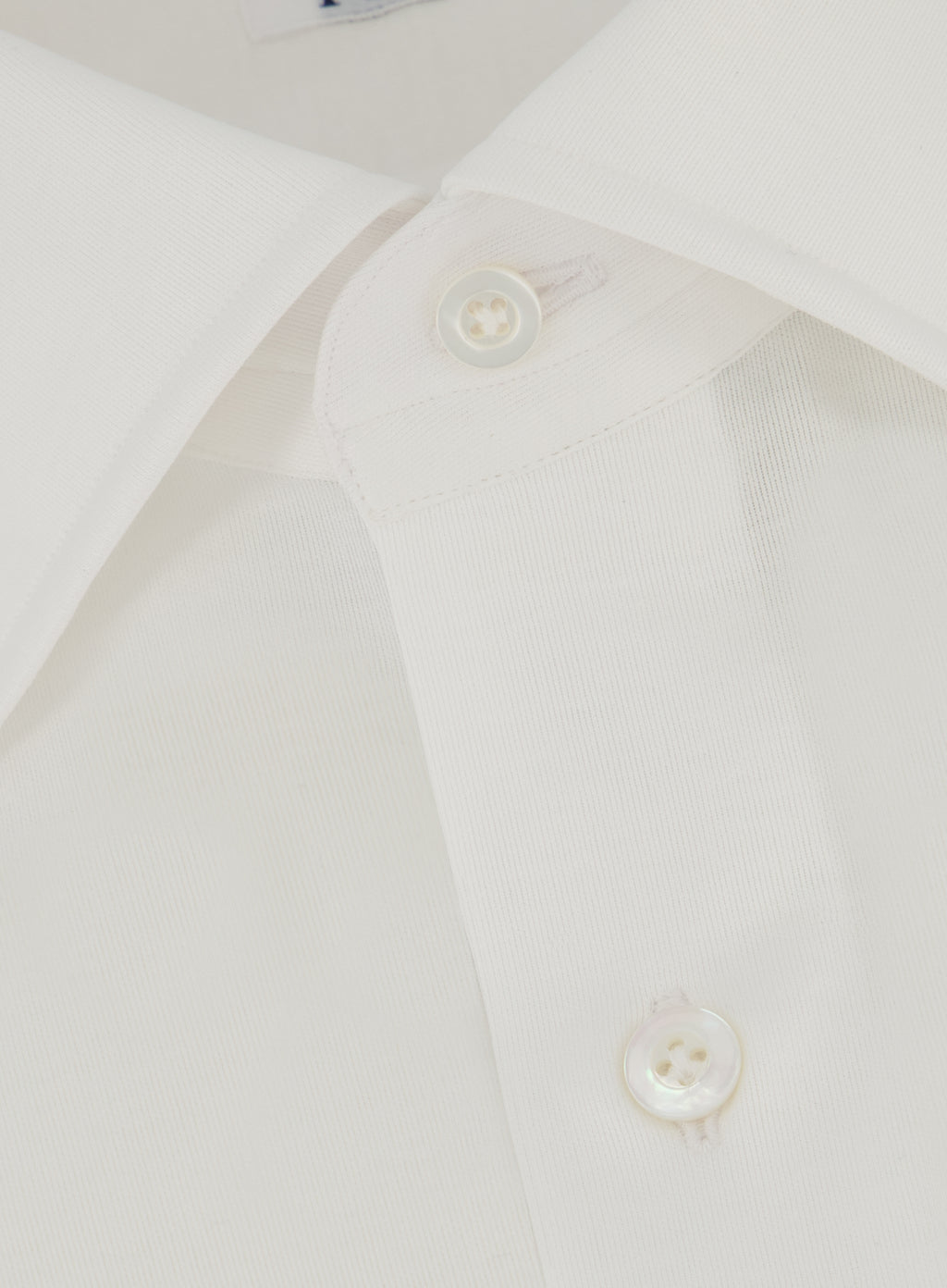 Regular-fit Gabriel shirt van katoen jersey | FULL_WIDTH | Wit