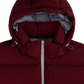 Gewatteerde bodywarmer met capuchon | FULL_WIDTH | Rood