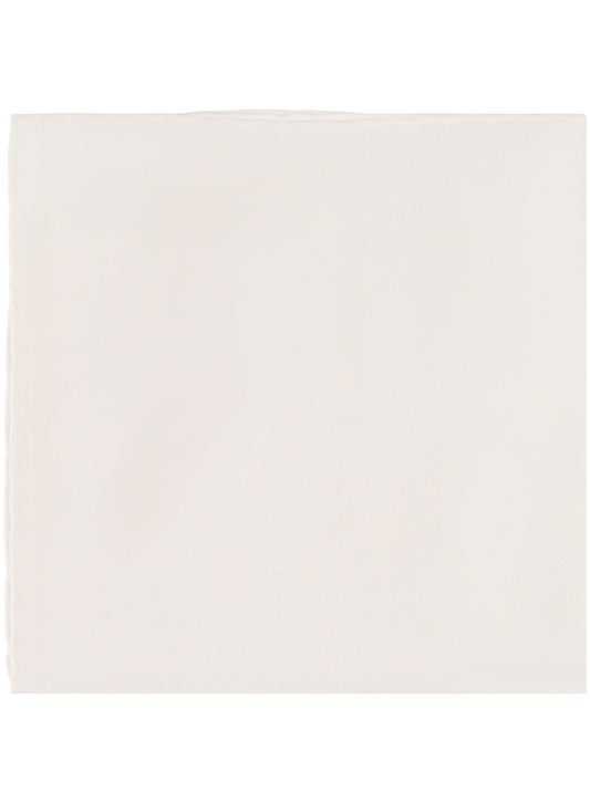 Pochet van zijde | Wit