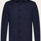 Overshirt van wol | BLUE NAVY