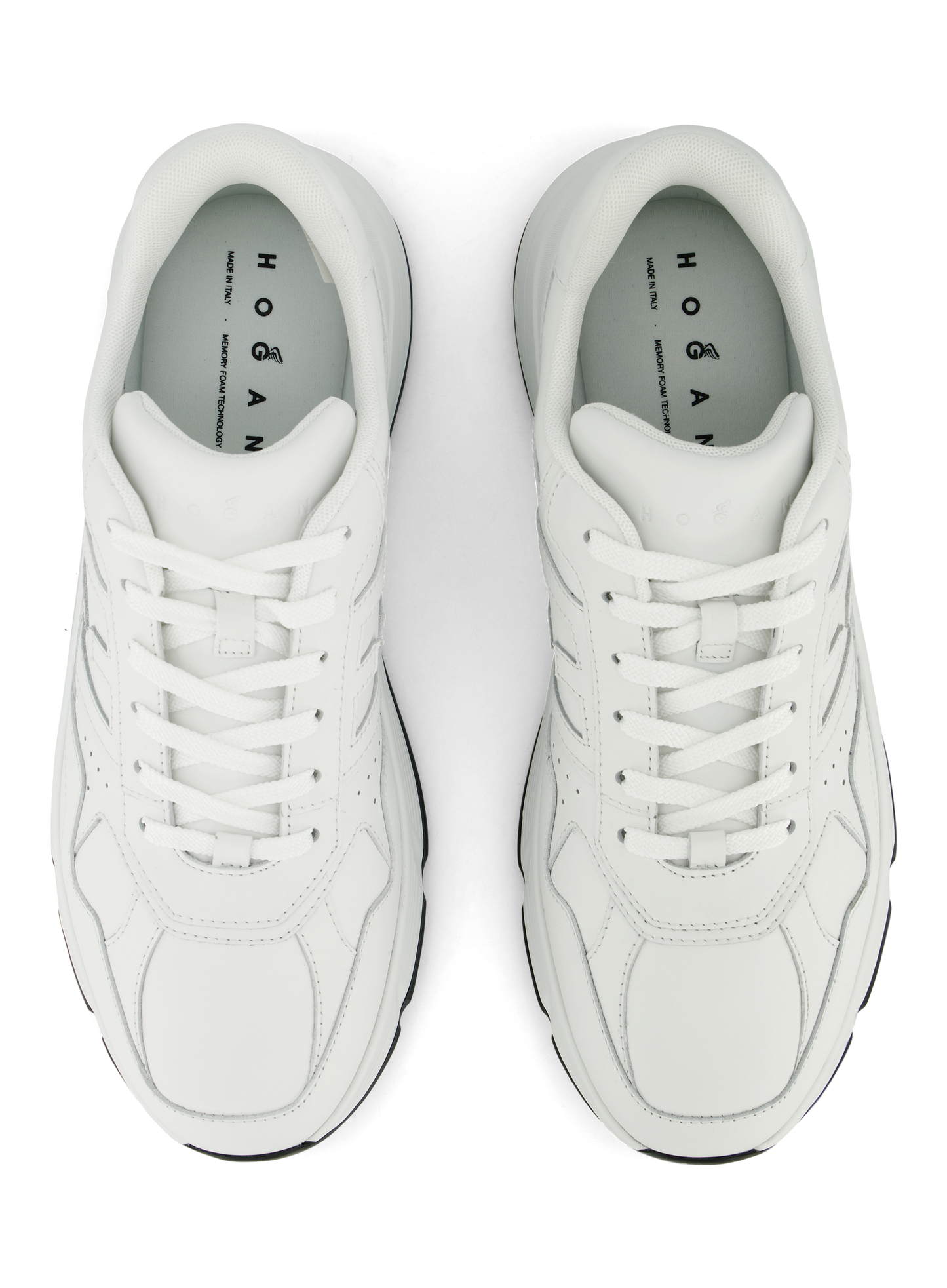 Hyperlight sneakers van leer | Wit
