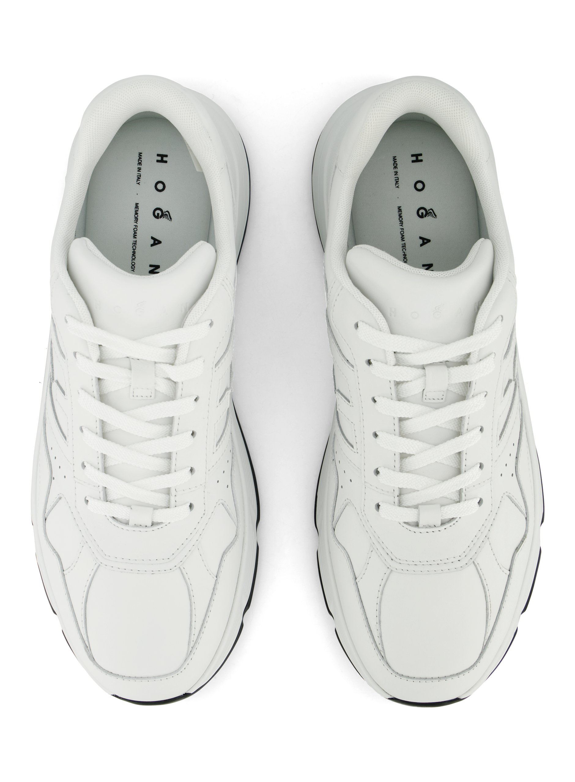 Hyperlight sneakers van leer | Wit