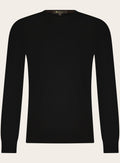 Crewneck van virgin wol | Zwart