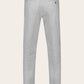 Slim-fit linnen pantalon | L.Grijs