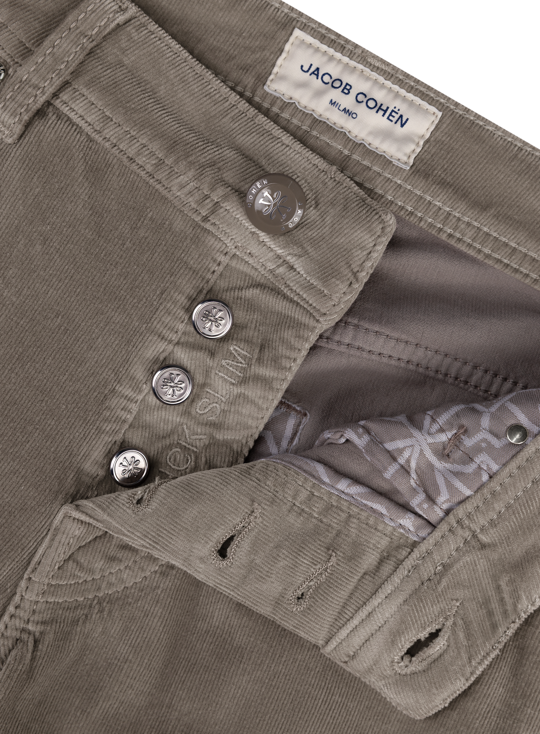 Corduroy Nick slim-fit jeans | FULL_WIDTH | TAUPE