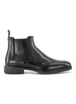 Chelsea boots van leer | Zwart