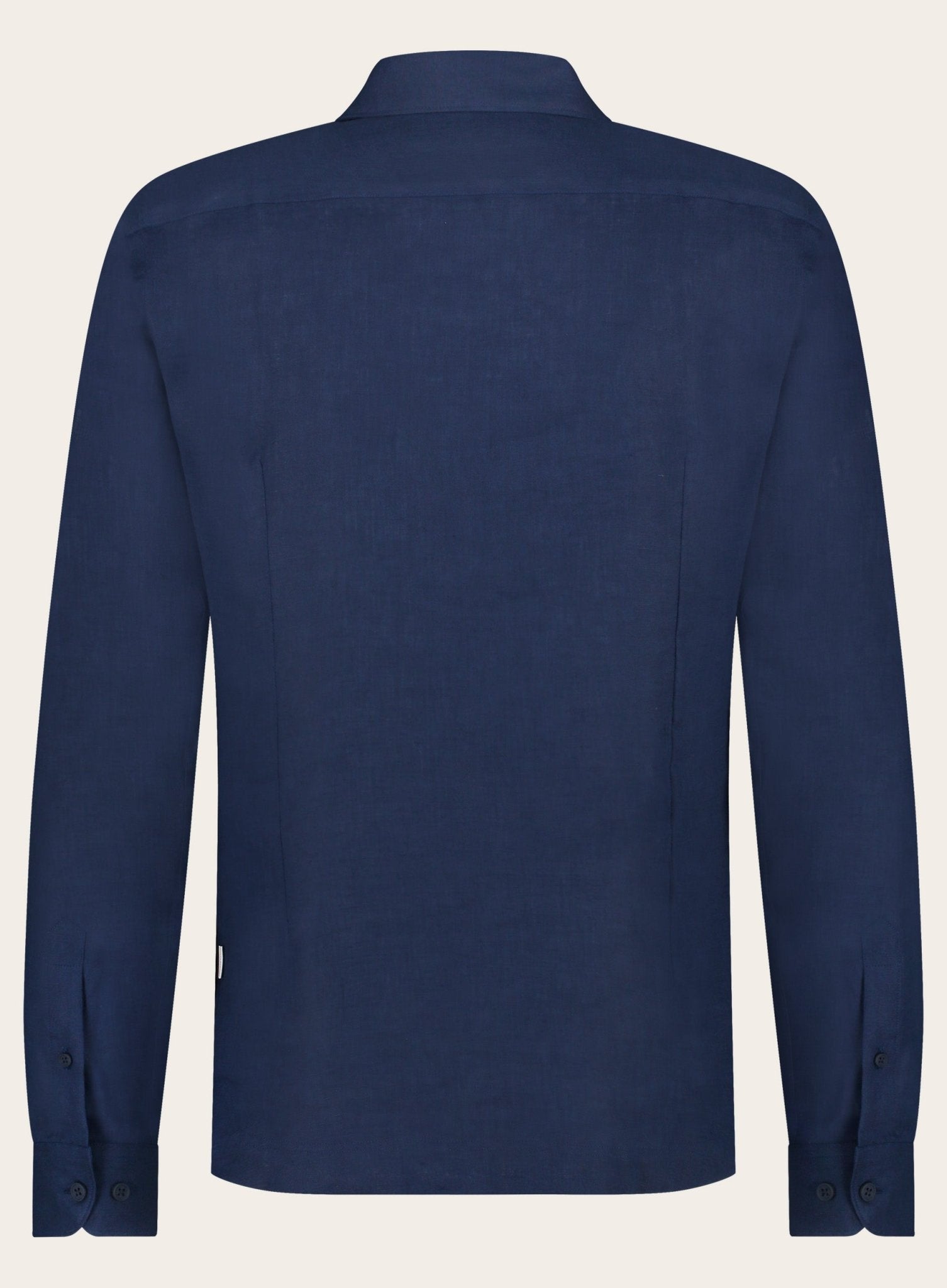 Shirt van linnen | BLUE NAVY