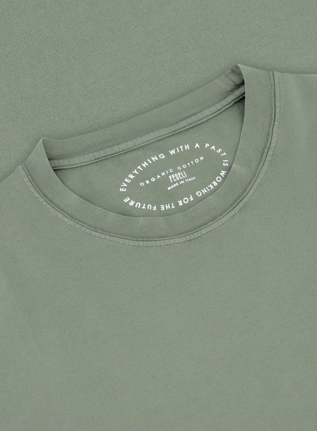 T-shirt met korte mouw van katoen | FULL_WIDTH | Groen