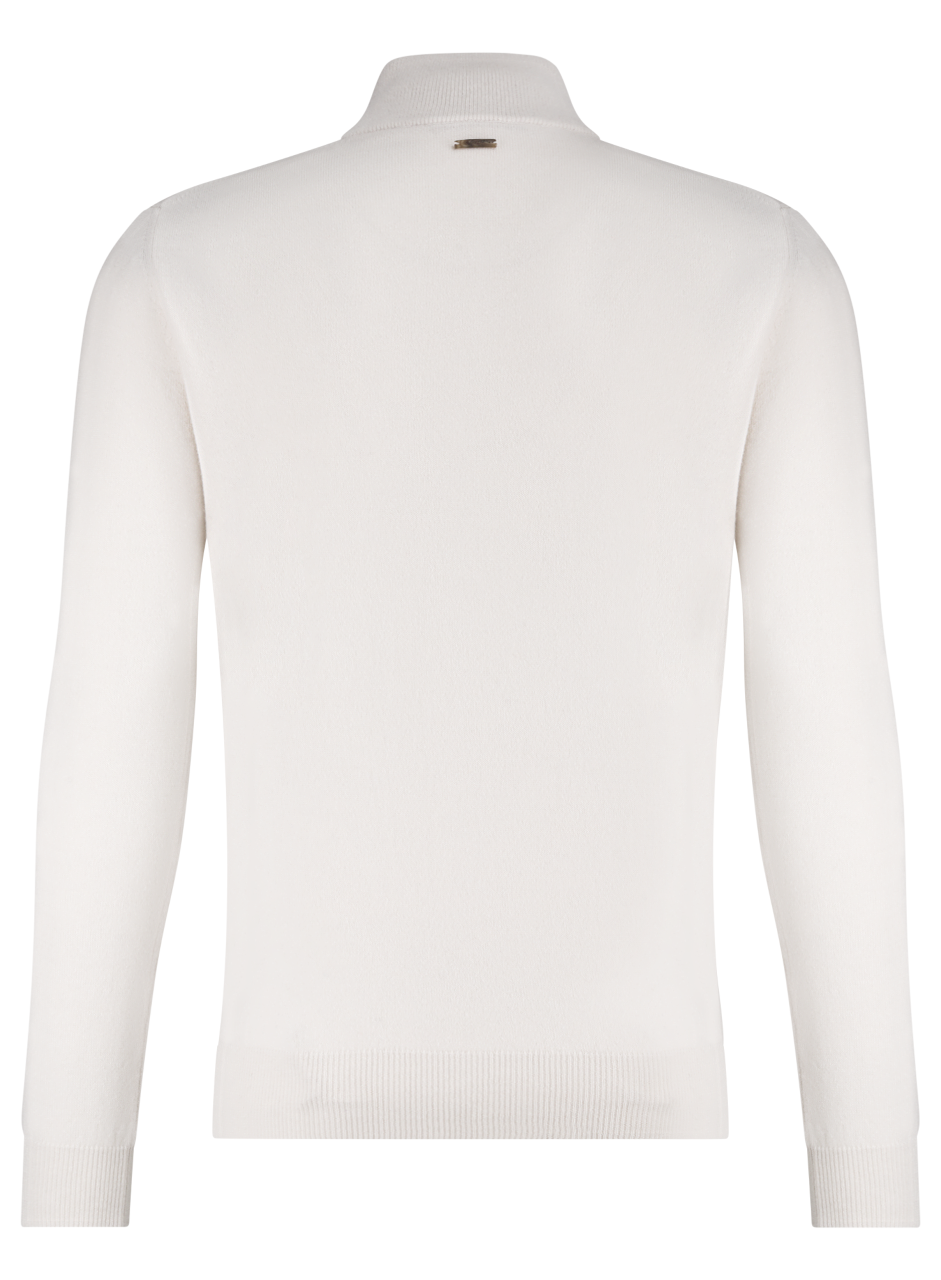 Half-zip vest van wol en cashmere | ROOM-WIT