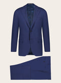 Regular-fit virgin-wollen pak | COBALT INK