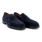 Rock penny loafers van suède | BLUE NAVY