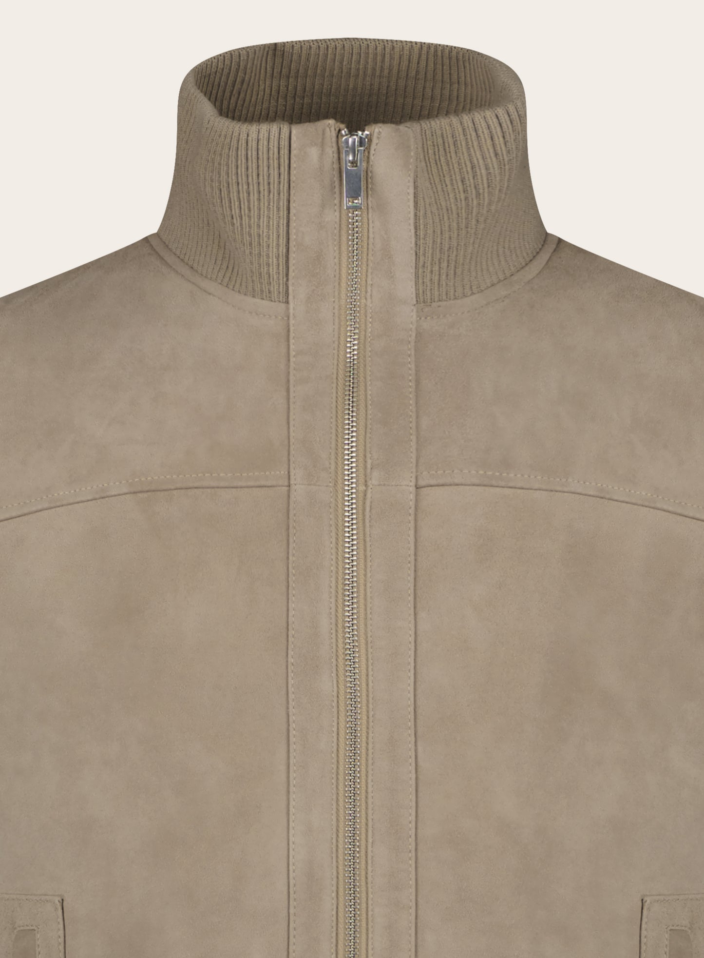 Morgan jas van suède | Beige