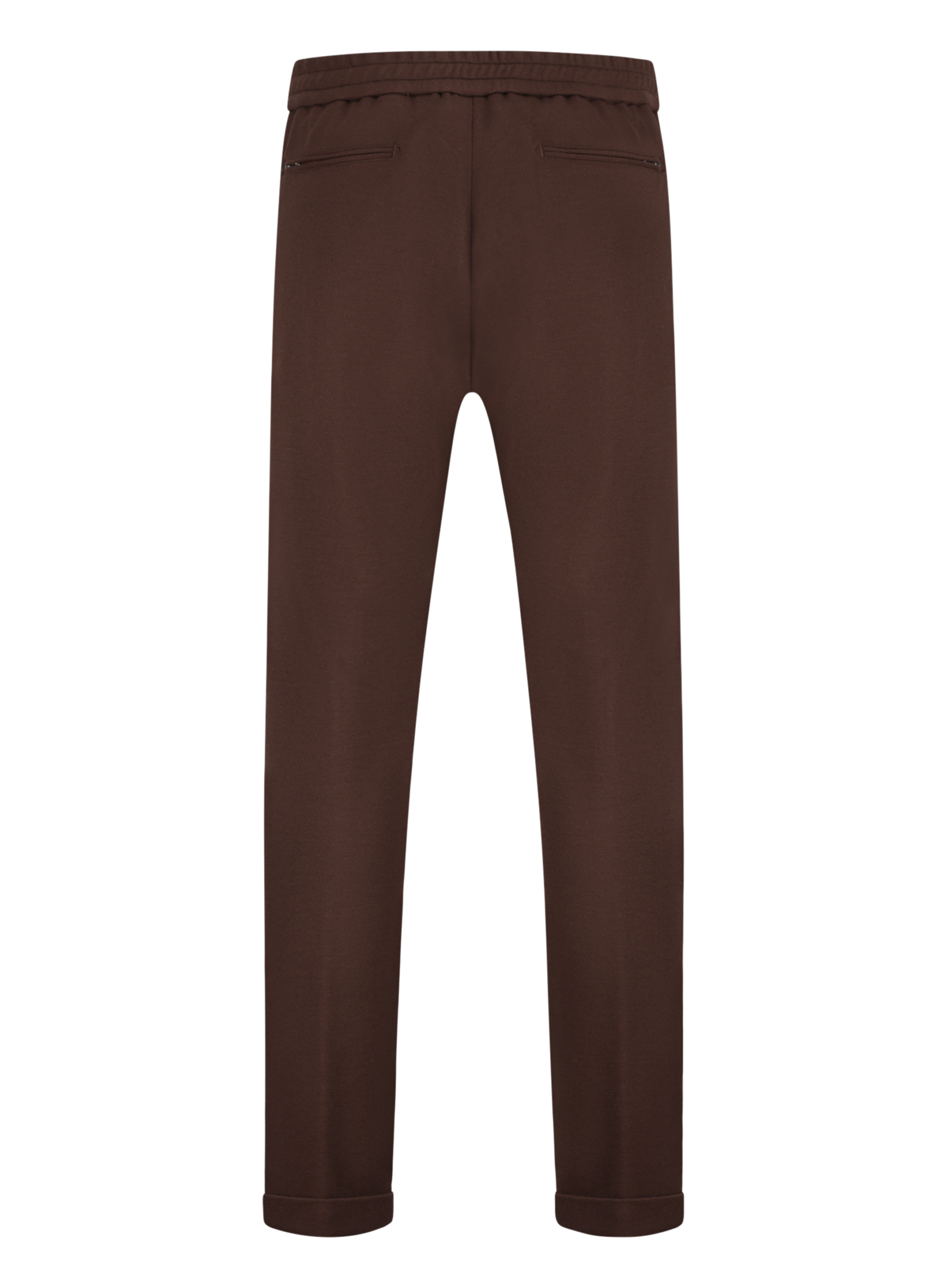 Jog pantalon van wol en cashmere | Bordeaux