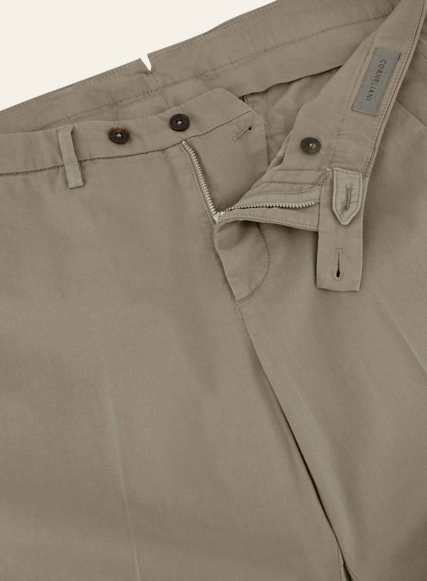 Chino van katoen | TAUPE 