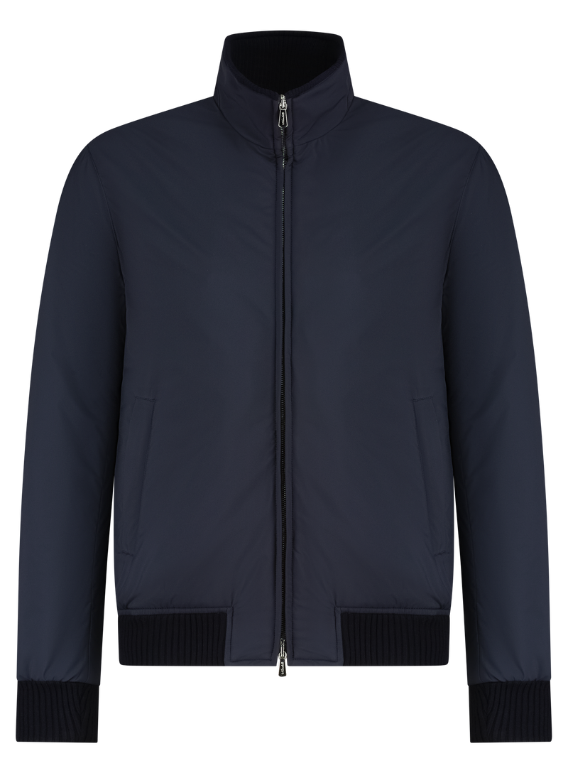 Water-repellent cashmere jacket