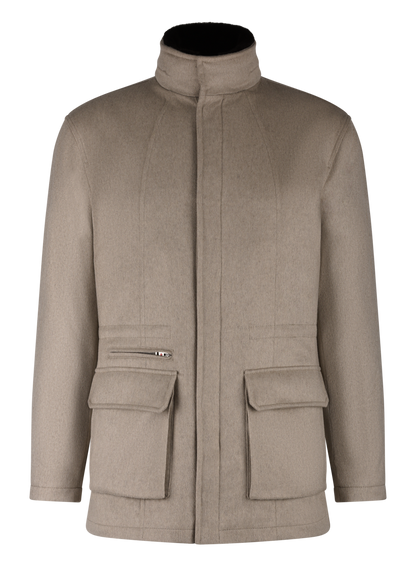 Kone jas van cashmere | Beige