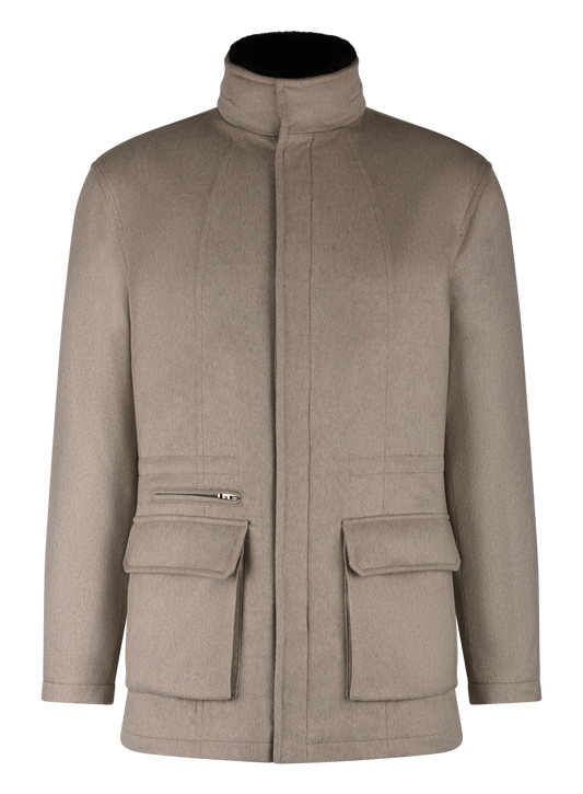 Kone jas van cashmere | Beige