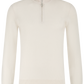 Half-zip trui van wol | L.BEIGE