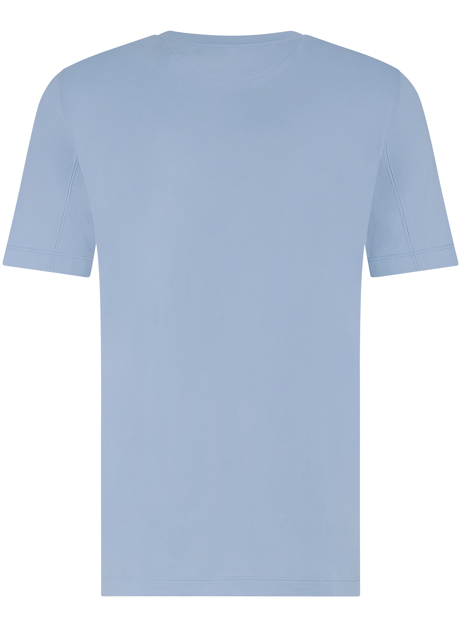 T-shirt van katoen | Blauw