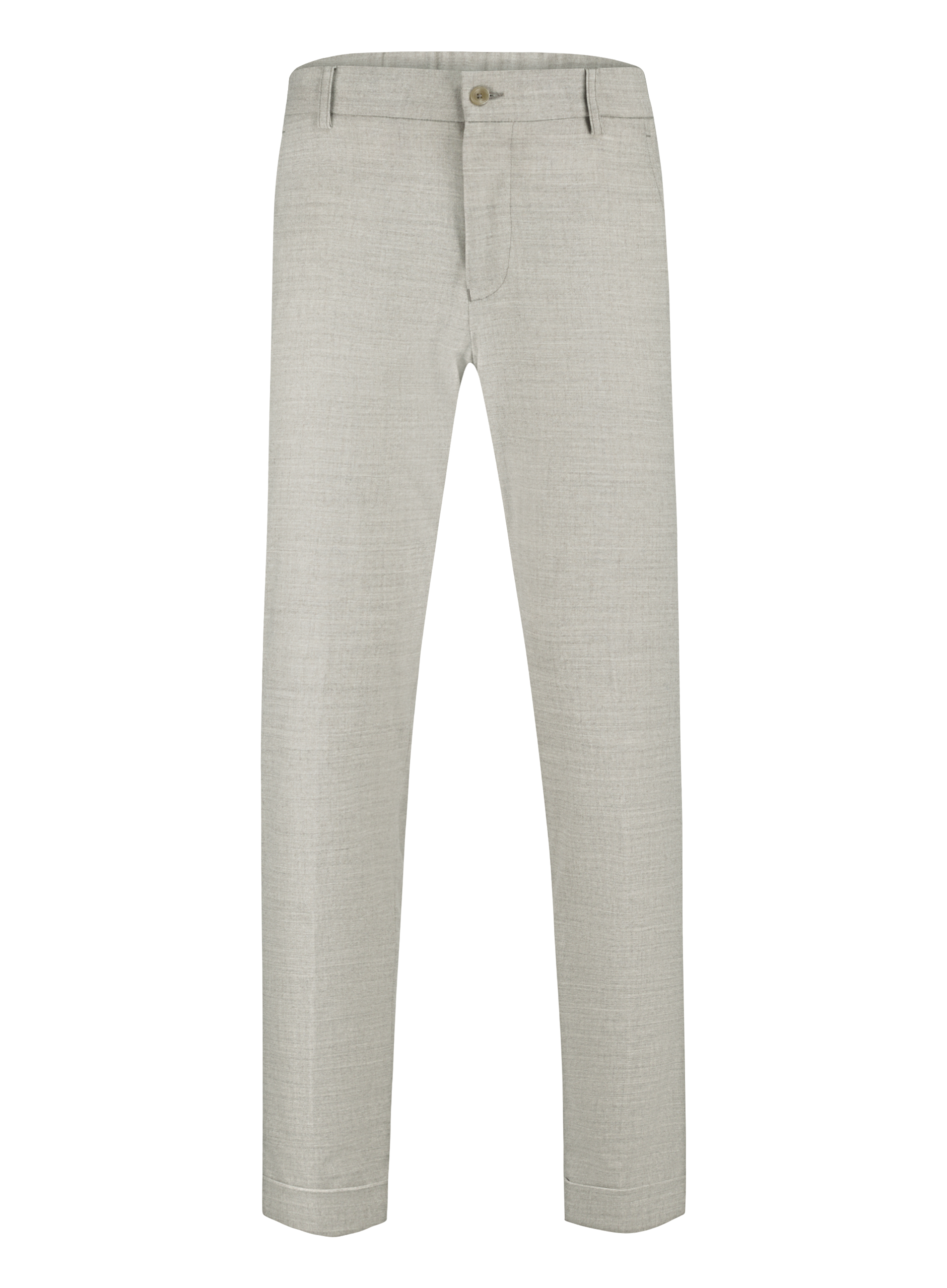 Jog pantalon van wol en cashmere | Beige