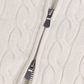 Kabelgebreid ritsvest van wol en cashmere | FULL_WIDTH | L.BEIGE