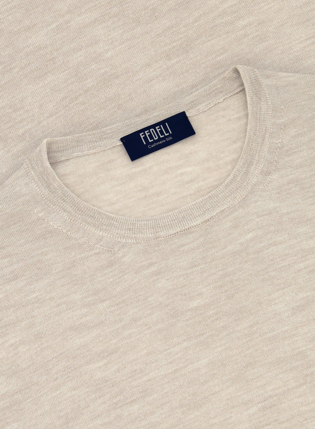Crewneck van cashmere | FULL_WIDTH | Beige 