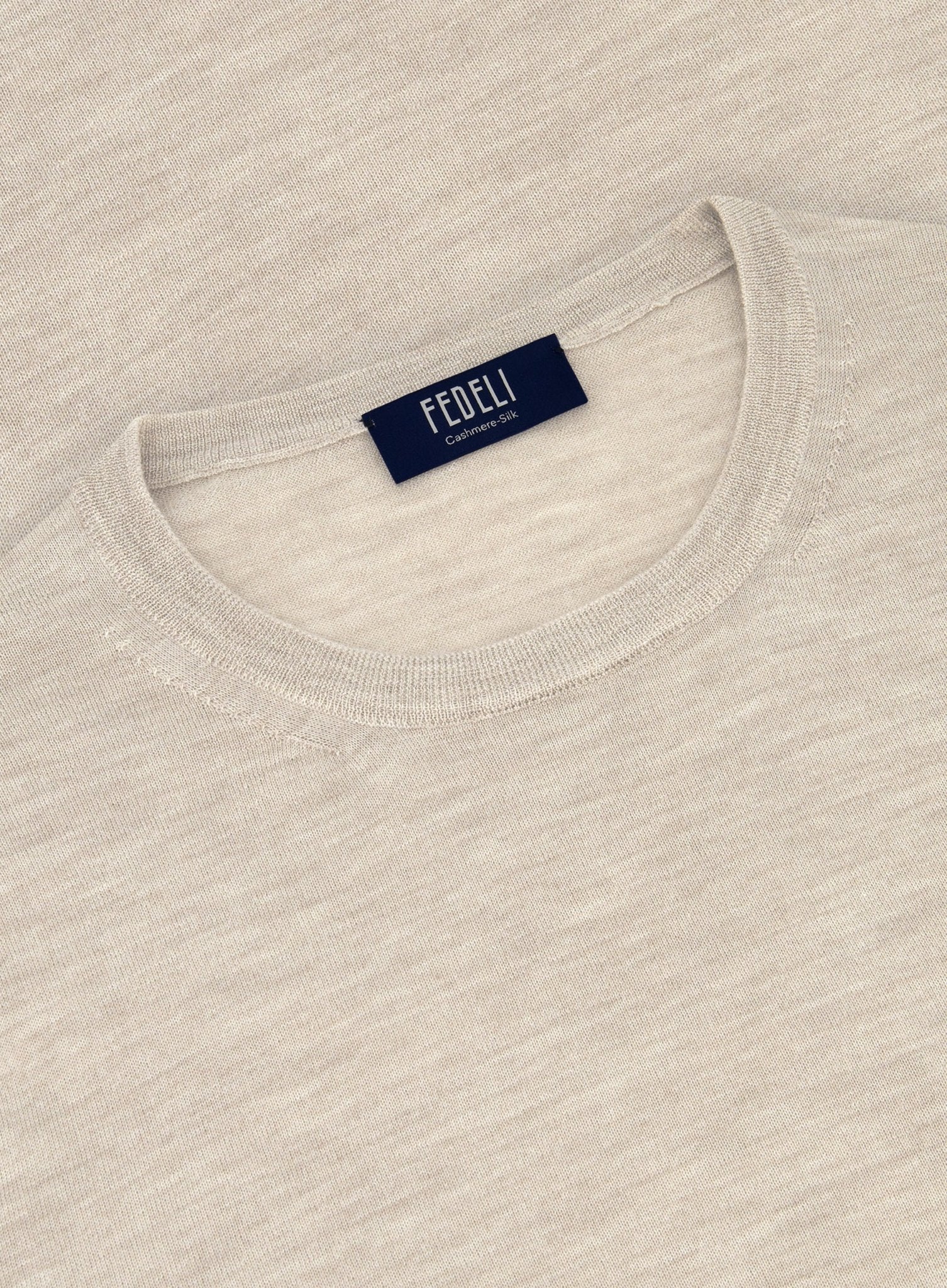 Crewneck van cashmere | FULL_WIDTH | Beige 