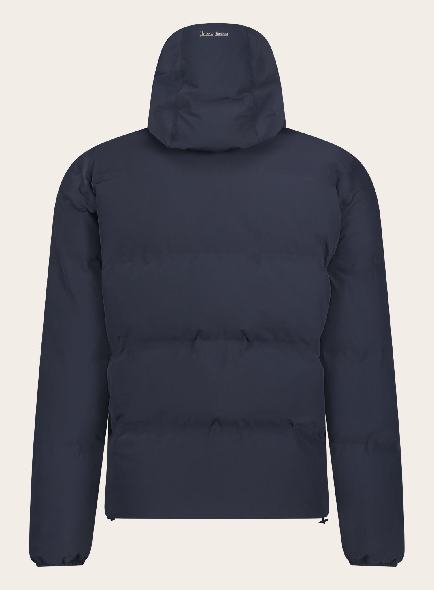 Gewatteerde jas met capuchon | BLUE NAVY