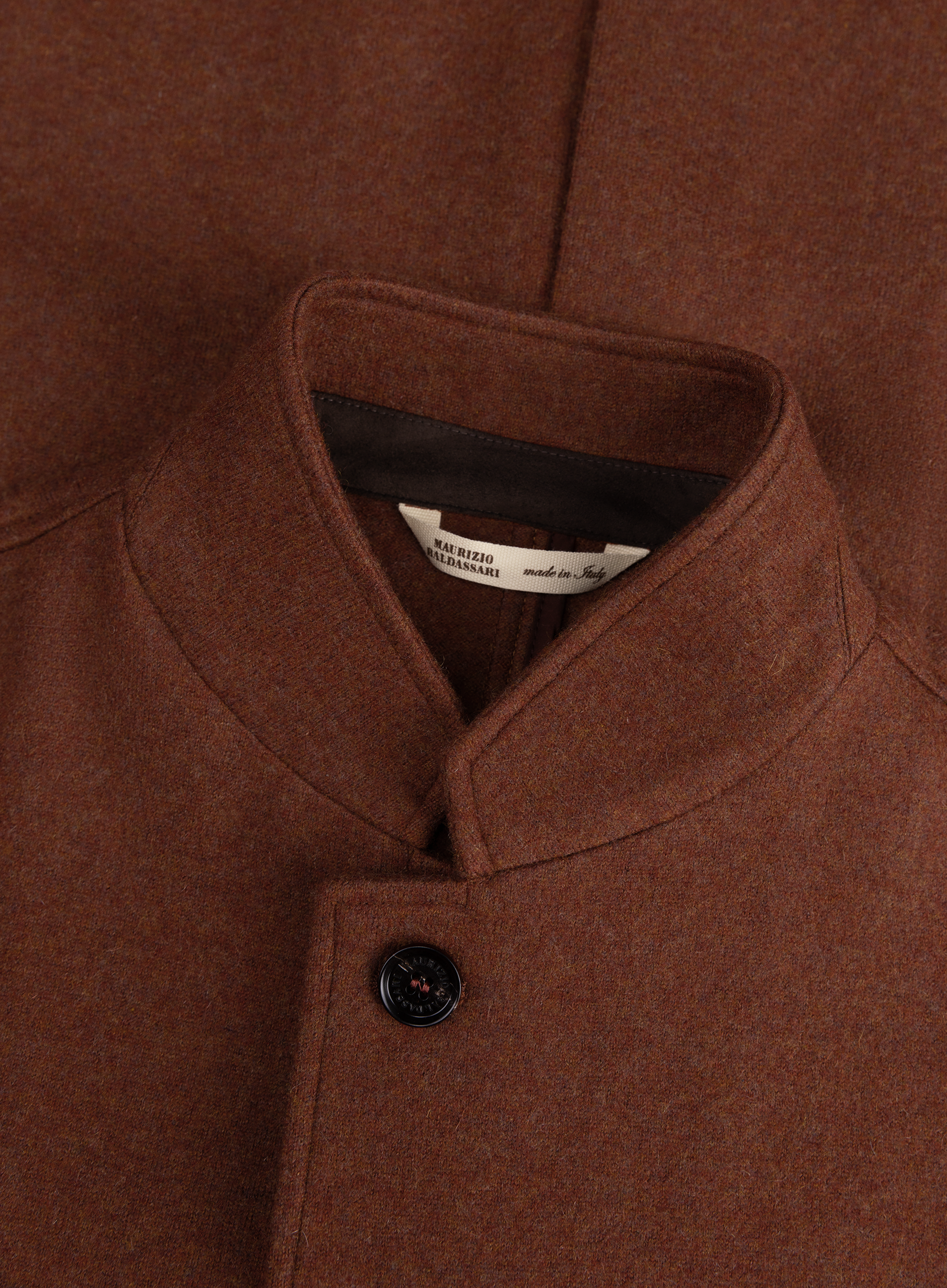 Jas van cashmere | FULL_WIDTH | Roest