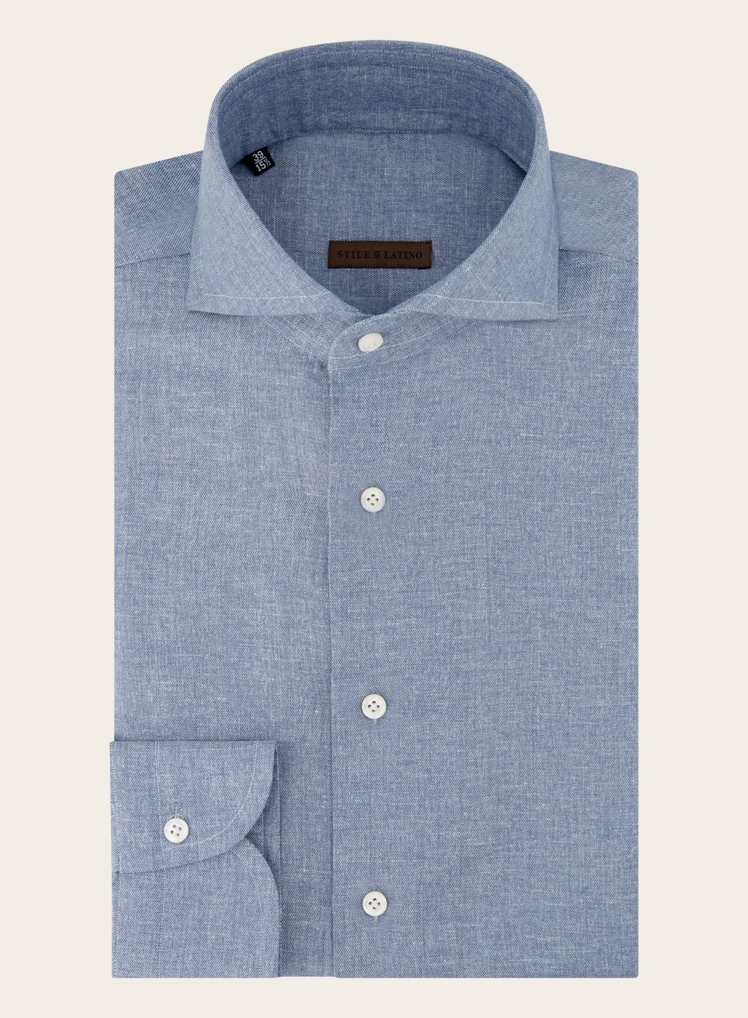 Shirt denim | L.Blauw