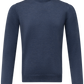 Mockneck trui van virgin wol | FULL_WIDTH | JEANS BLAUW