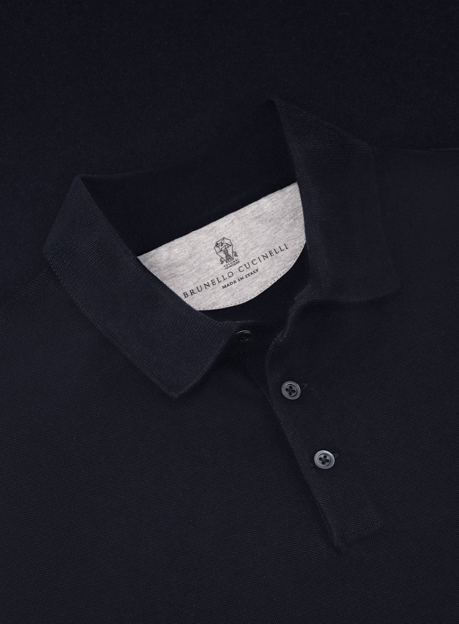 Poloshirt van katoen | BLUE NAVY