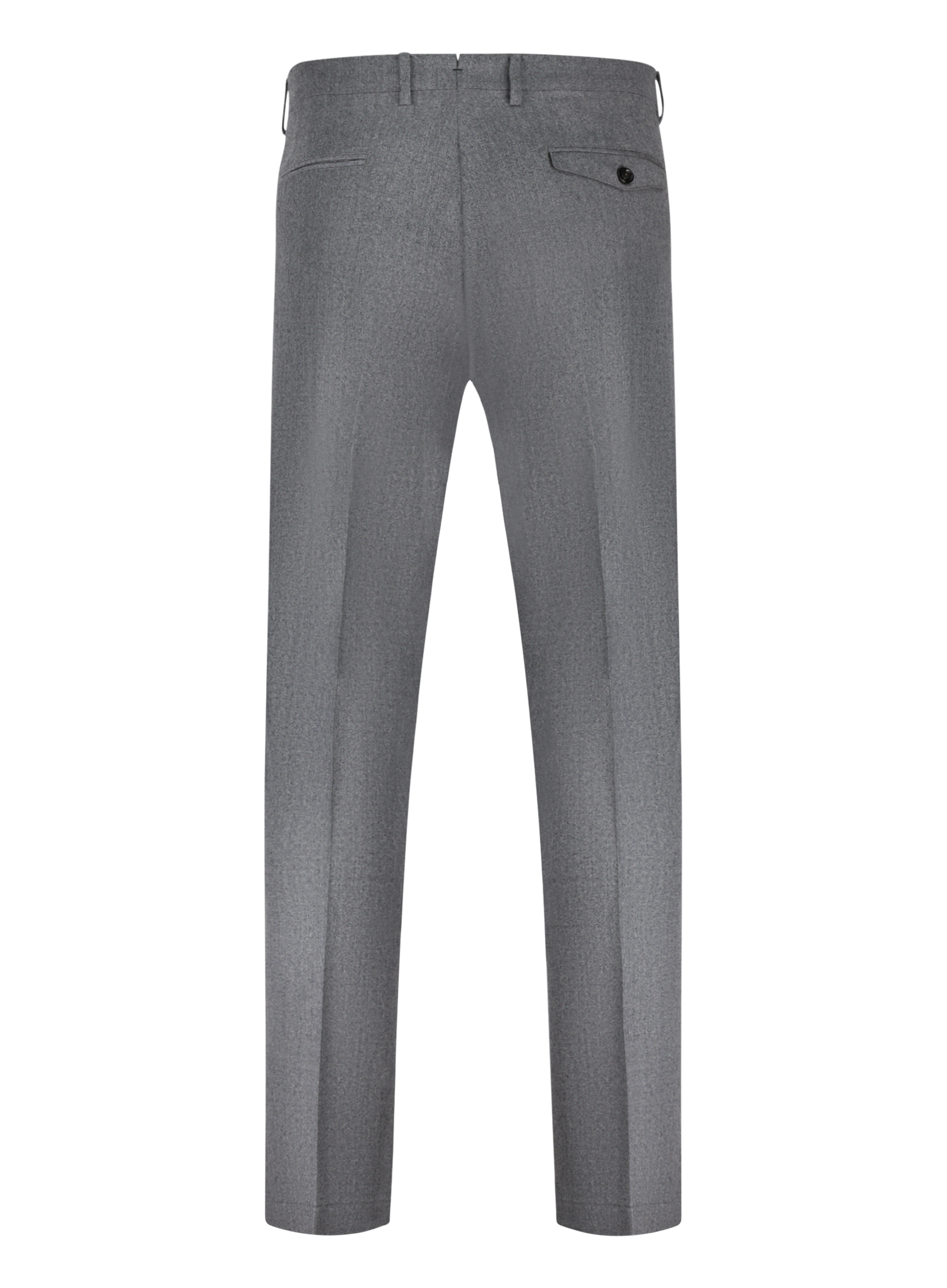 Regular-fit pantalon van wol | L.Grijs