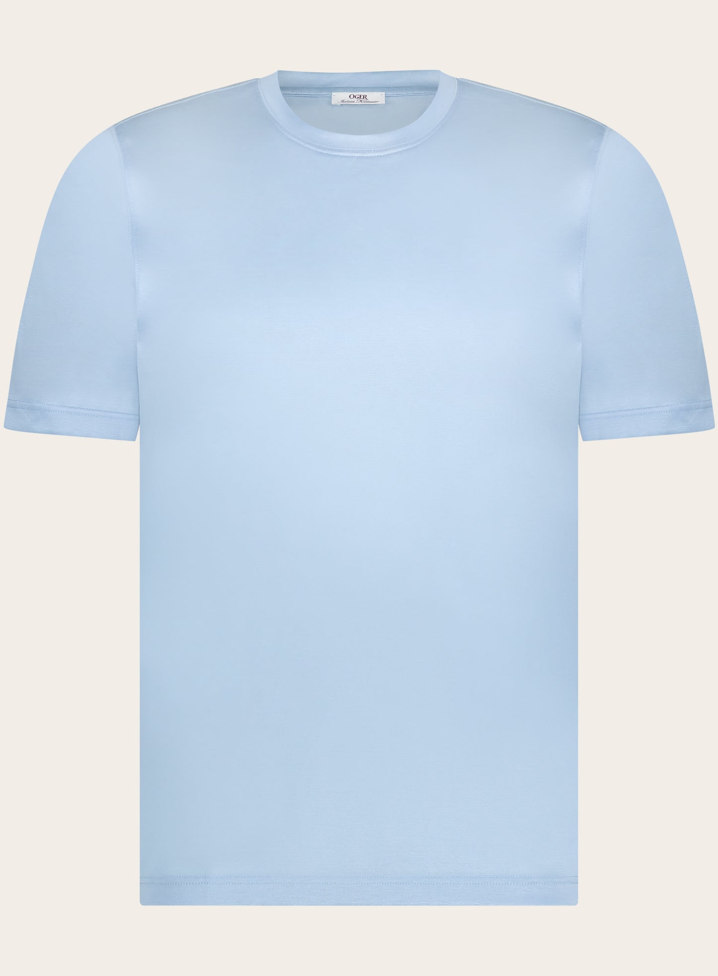 T-shirt van katoen | L.Blauw