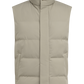 Gewatteerde bodywarmer | L.BEIGE