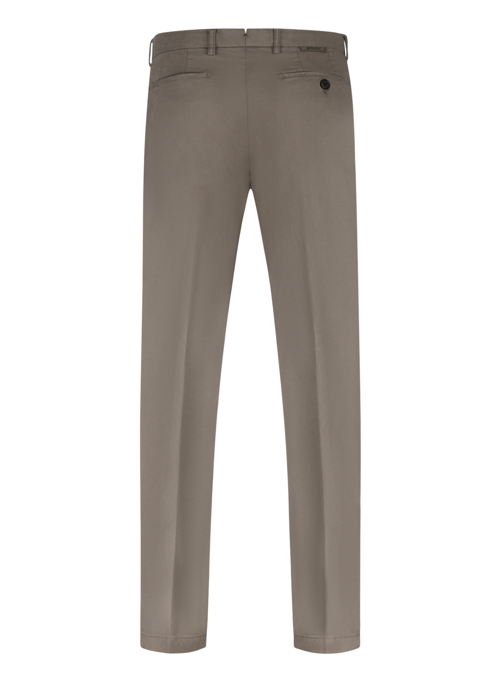 Pantalon van katoen en lycocell | TAUPE