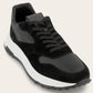 Sneakers van leer | Zwart