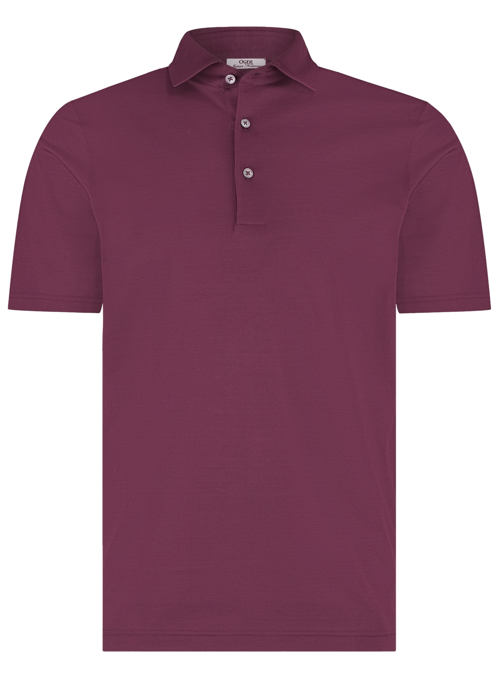 Poloshirt van katoen | Bordeaux