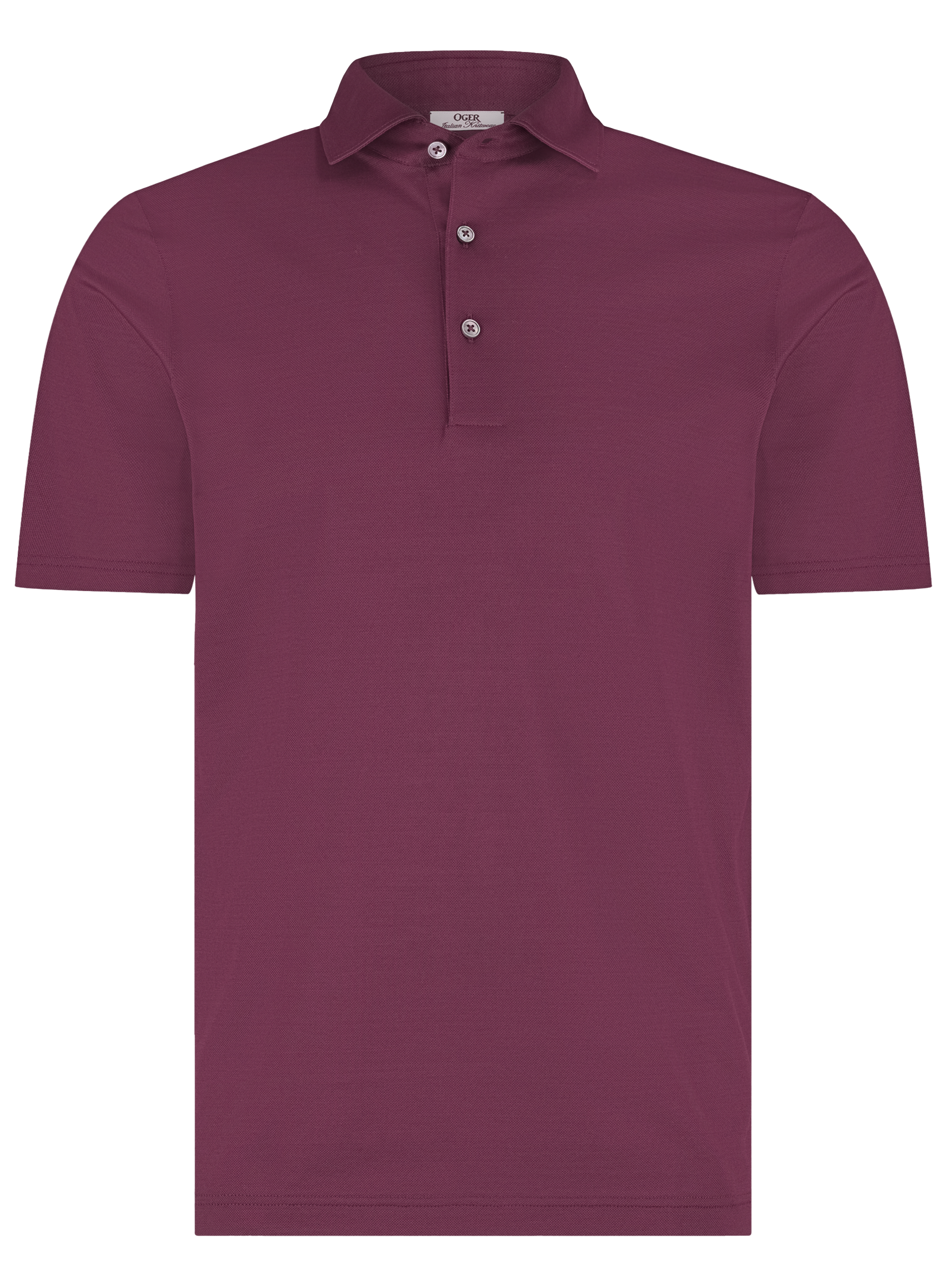 Poloshirt van katoen | Bordeaux
