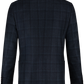 Geruit jasje van wol | BLUE NAVY
