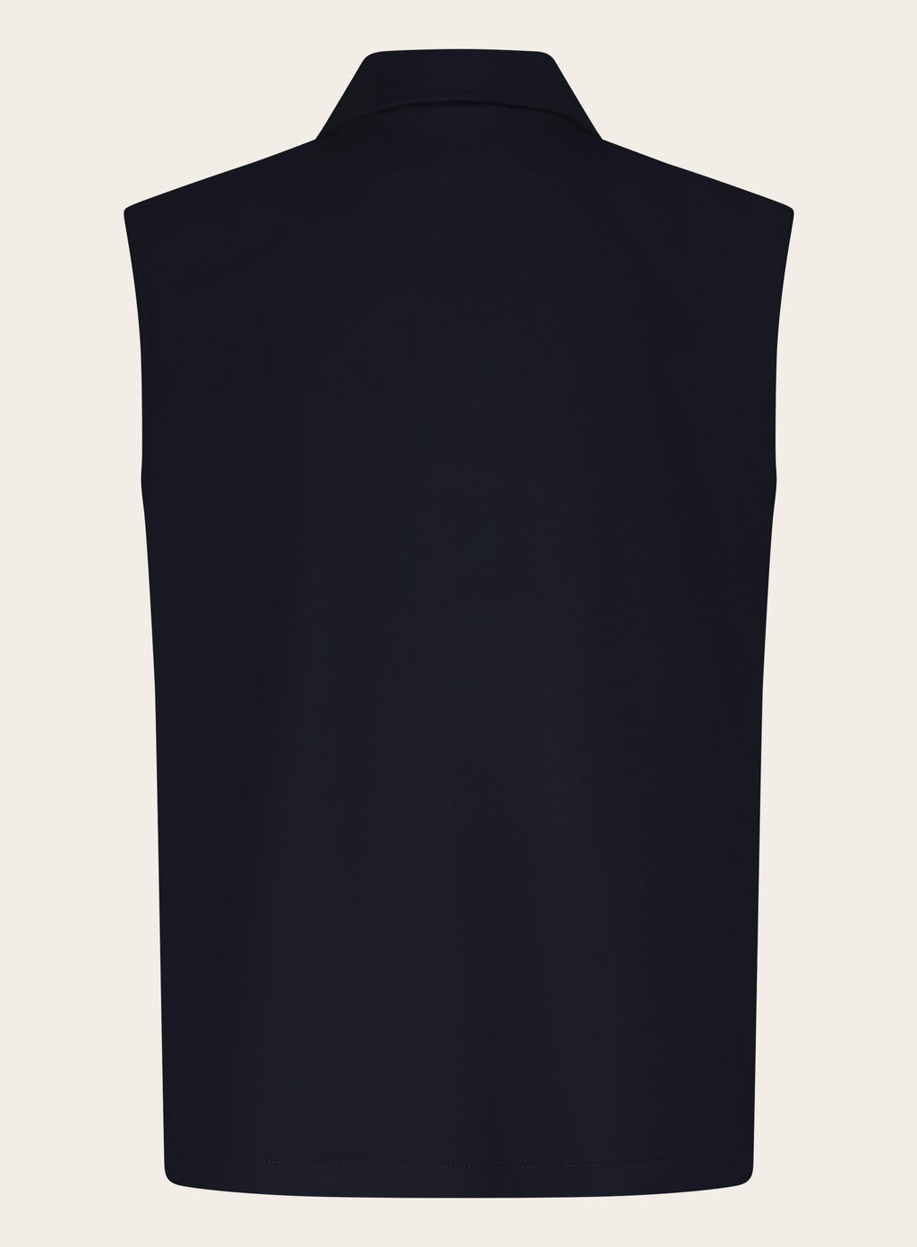 Bodywarmer van virgin wol | BLUE NAVY