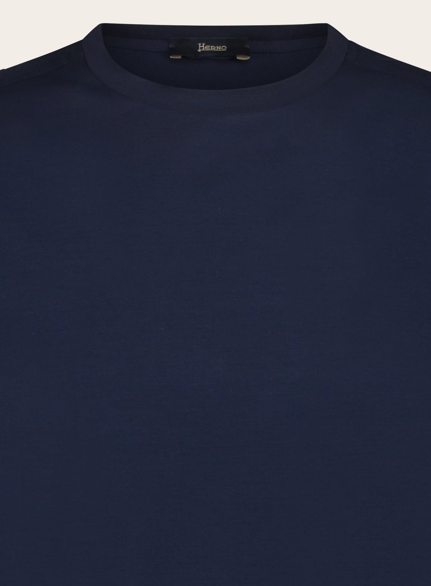 Regular-fit jersey stretch T-shirt | BLUE NAVY