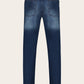 Slim-fit 5-pocket jeans | Blauw
