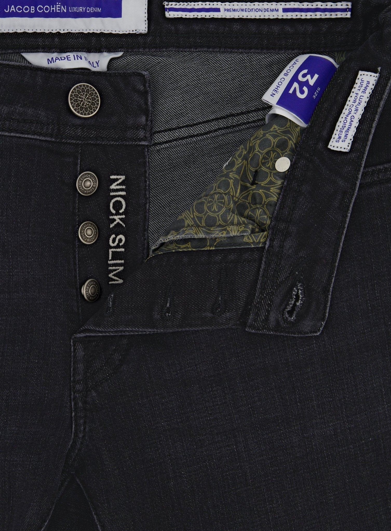 Nick slim-fit jeans | D.Grijs