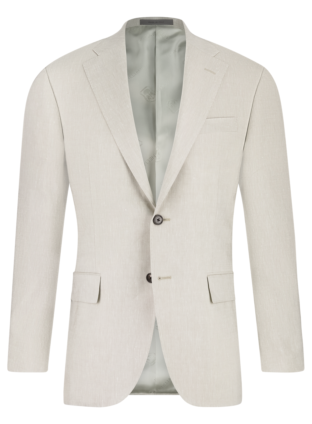Pak van linnen en Virgin wol | Beige