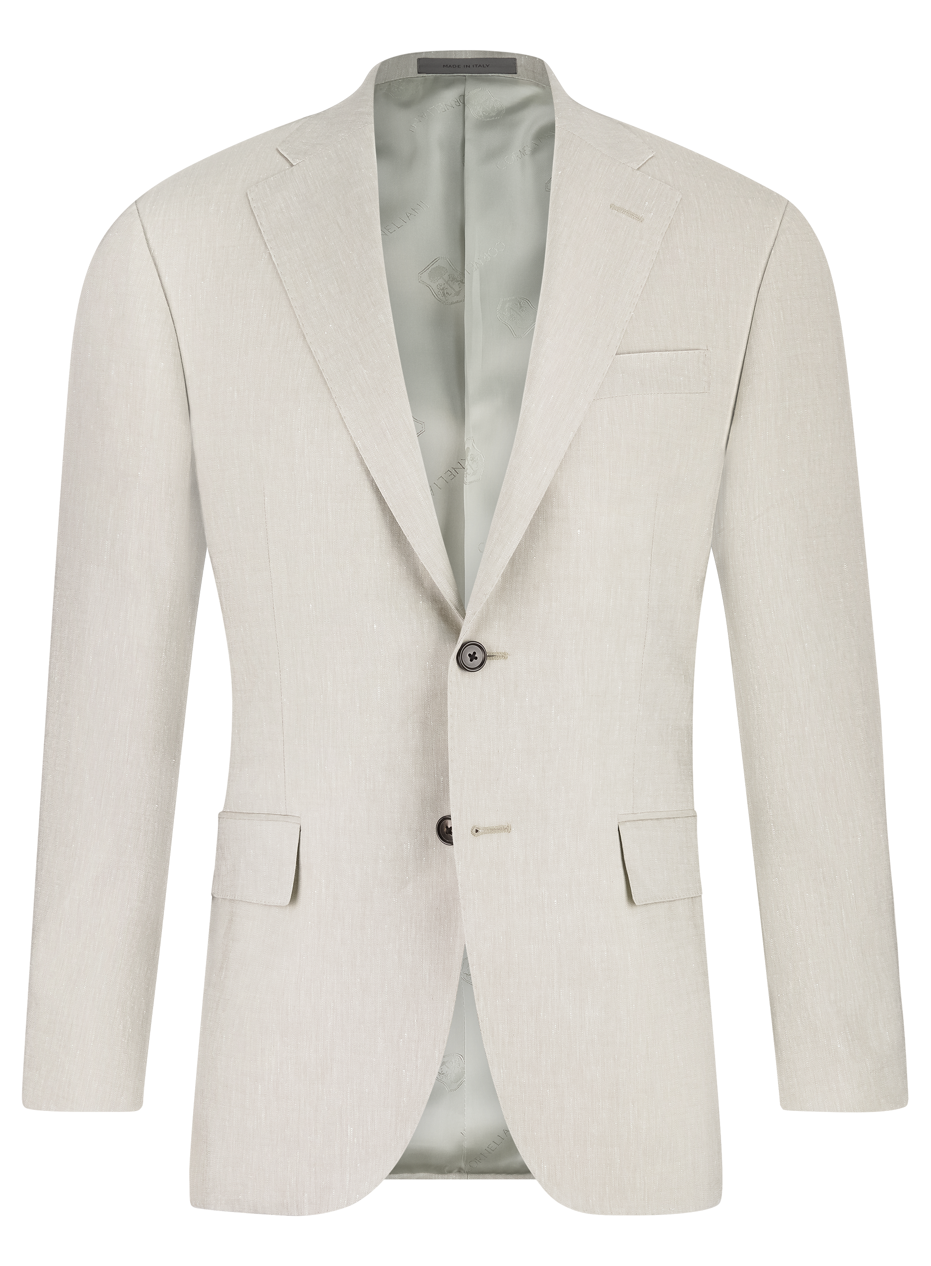 Pak van linnen en Virgin wol | Beige