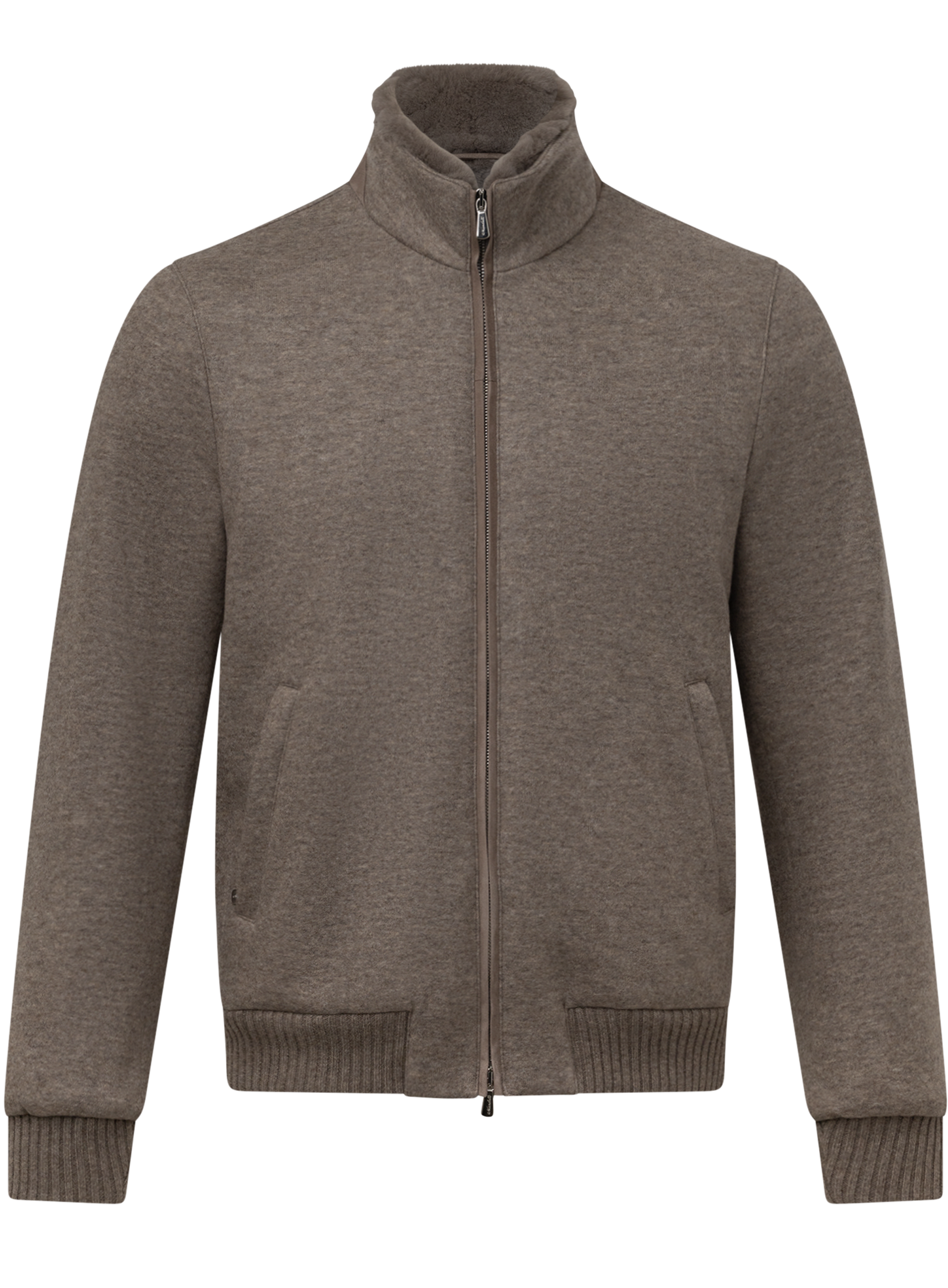 Cashmere jacket | FULL_WIDTH | TAUPE