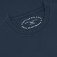 Crewneck T-shirt van katoen | BLUE NAVY 